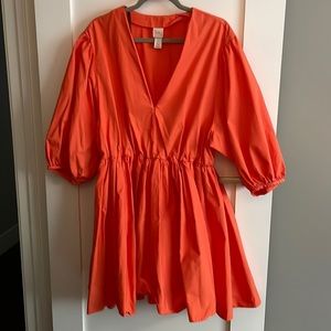H&M cotton mini dress